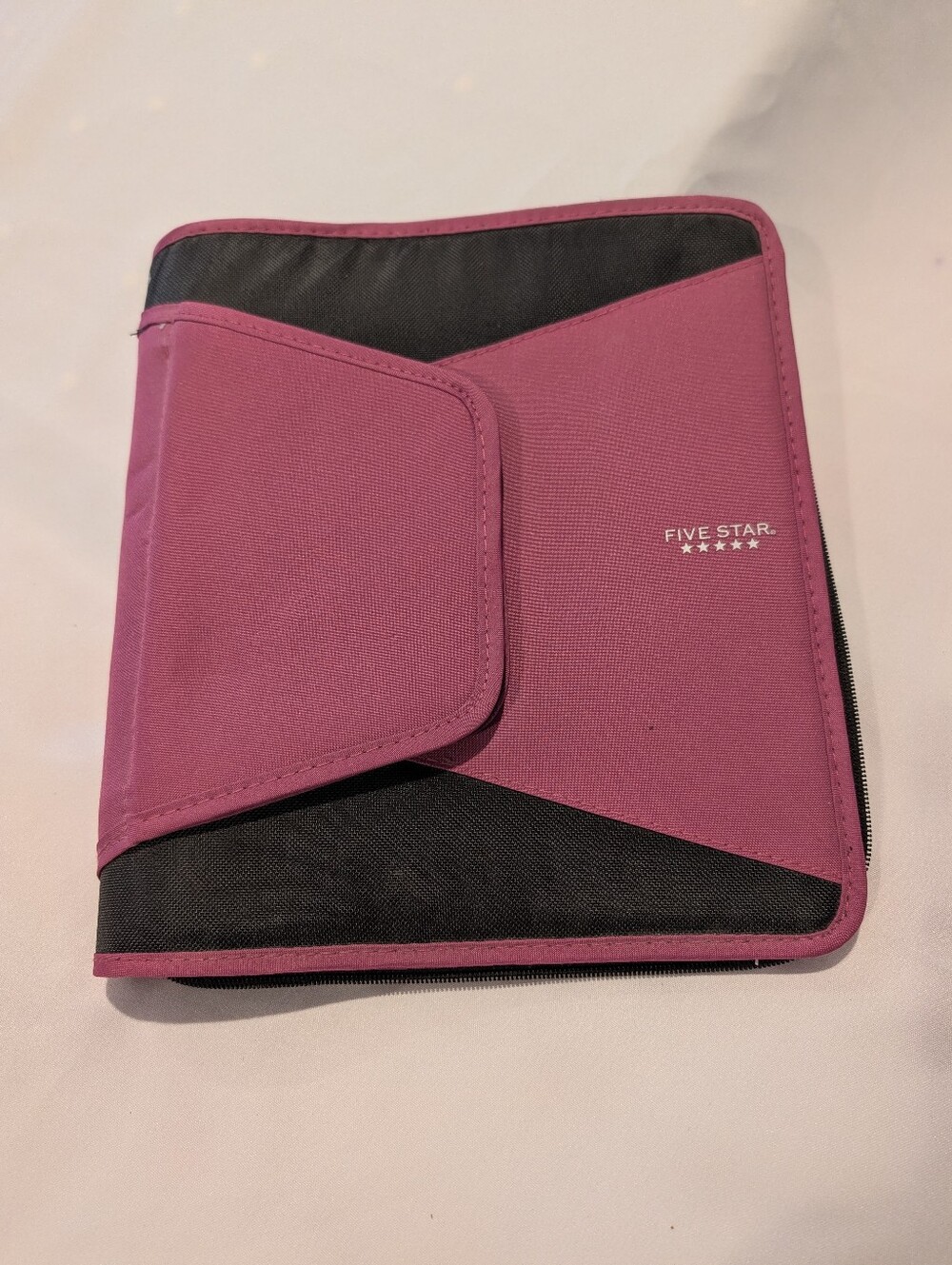 Five Star Pink Tablet Organizer Case